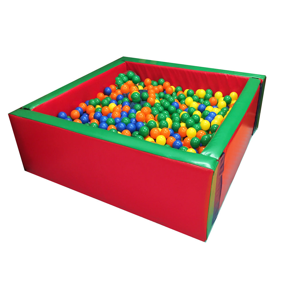 Piscina Cuadrada + 1000 Pelotas