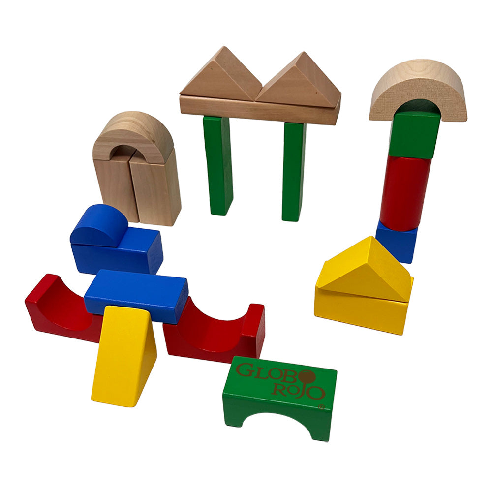 Bloques de Madera 100 pz