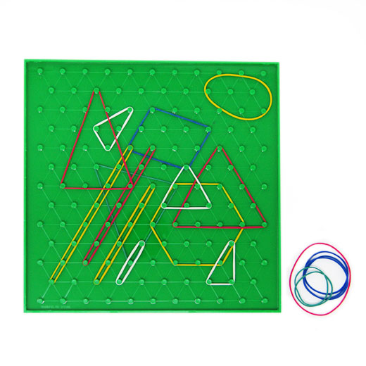 Geoplano 24X24 cm.