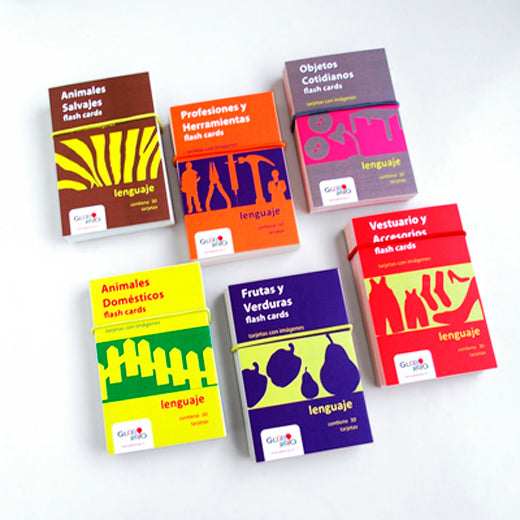 Set de flashcards (6 unidades)