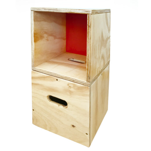 Cubo Multiuso de Madera (a pedido)